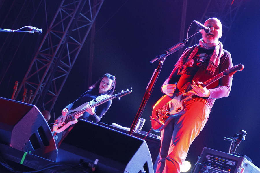 LIVE: Smashing Pumpkins na Pohodě hledali zvuk i smysl