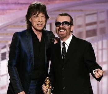 Mick Jagger, Dave Stewart, Joss Stone a Damian Marley spolu