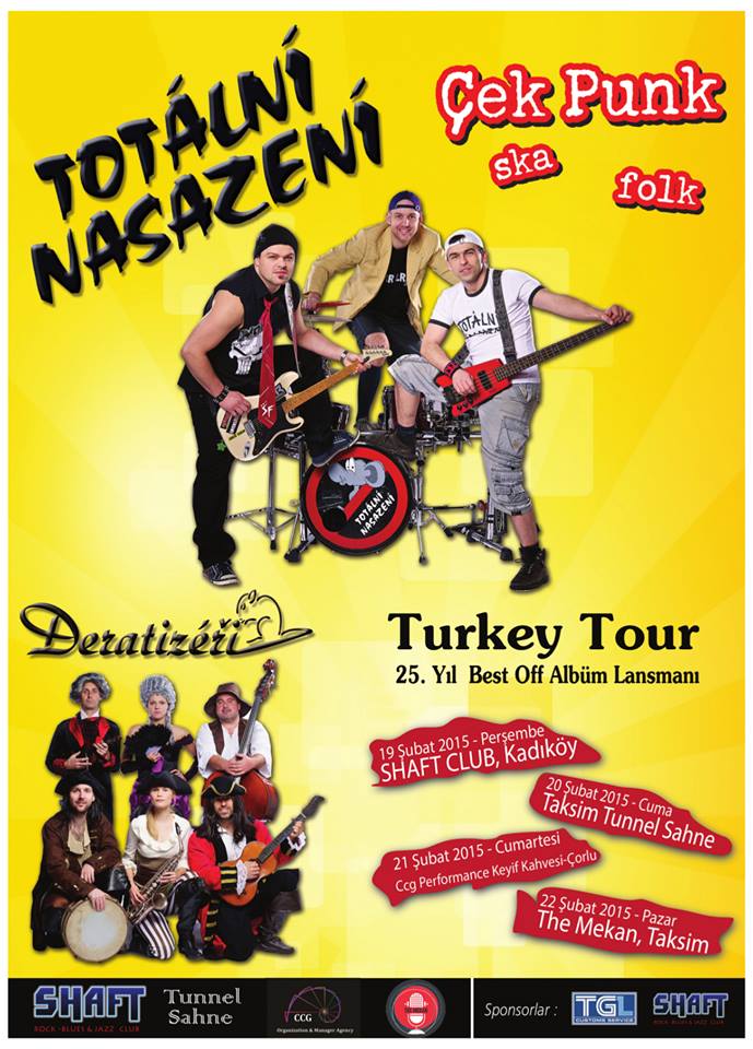 ROCKBLOG: Totální nasazení o turné v Turecku (I.)