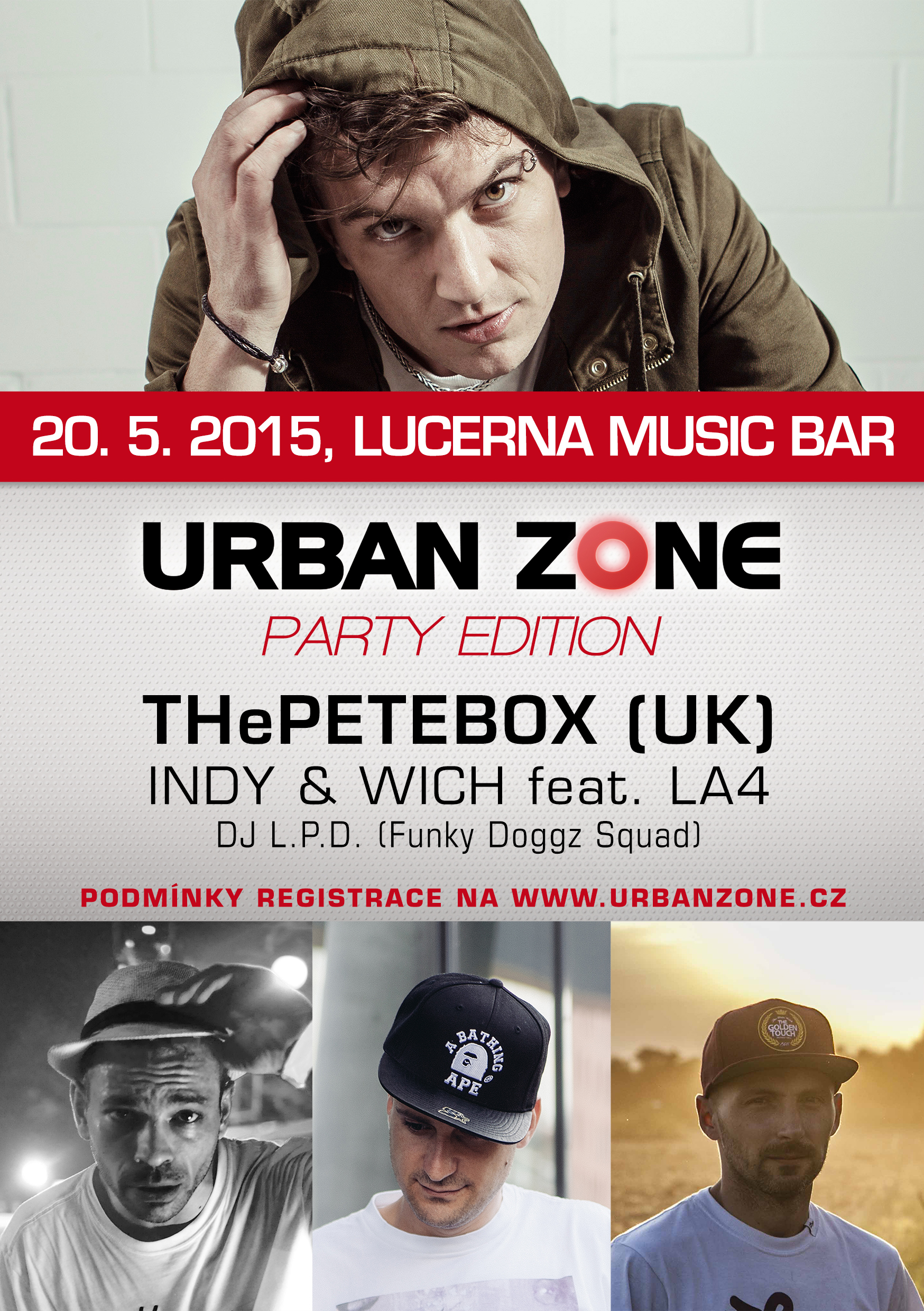 Urban Zone Party Edition: hiphopová klasika s Indy & Wich a beatboxová nálož od THePETEBOX