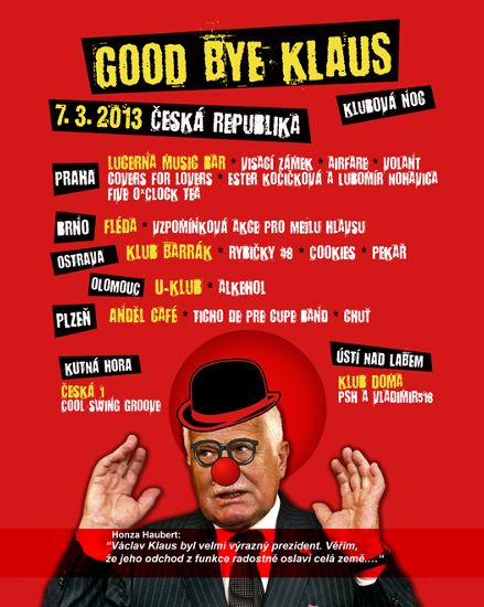 Visací zámek, Airfare nebo Rybičky 48 dají sbohem prezidentu Klausovi