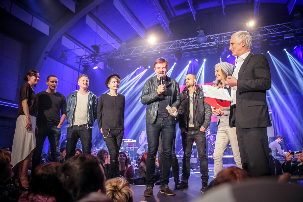 Žebřík 2014 Bacard Music Awards: Kralovala Aneta Langerová, speciální ocenění převzal Richard Müller