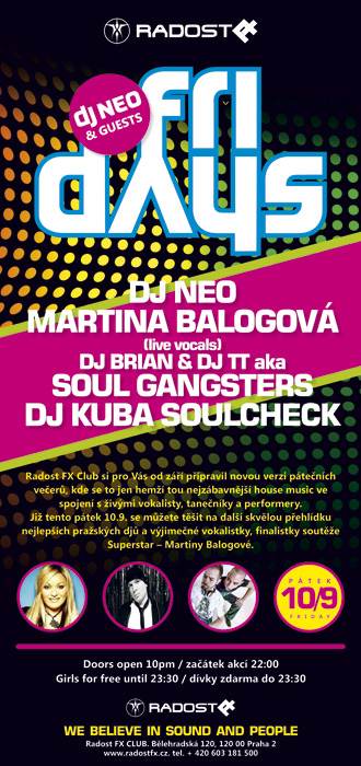 DJ Neo a Martina Balogová v Praze