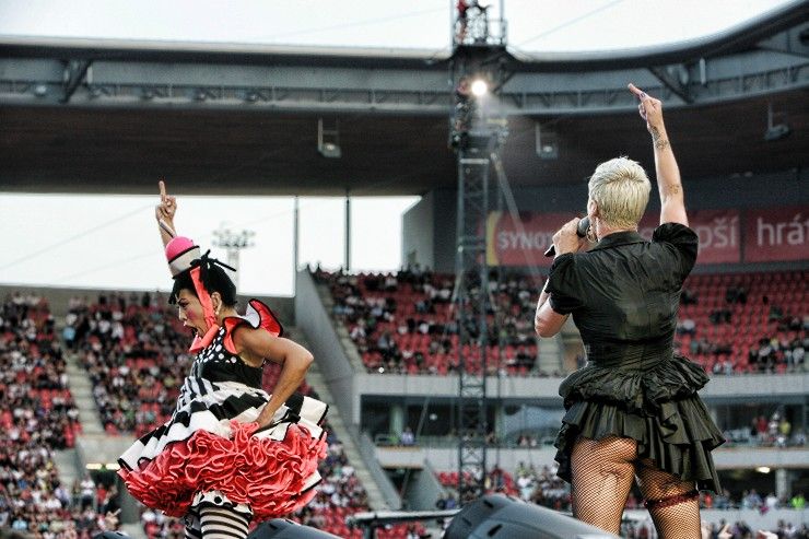 Report z pražského koncertu Pink