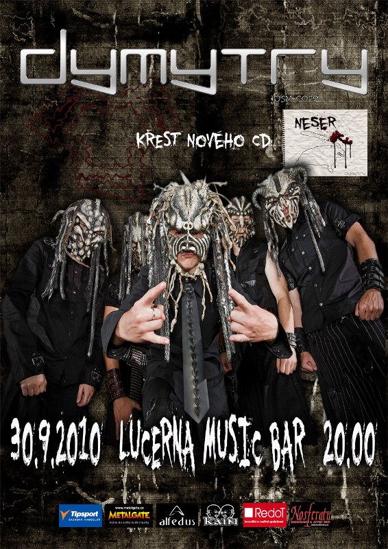 Dymytry pokřtí album Neser!