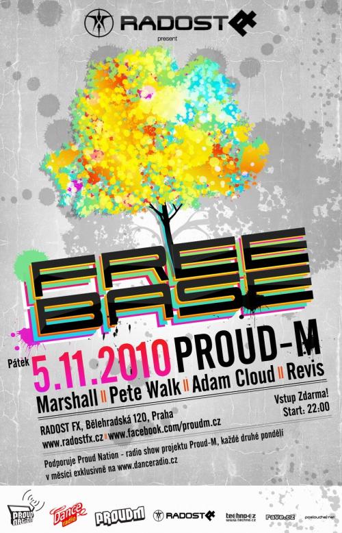 Free Base večírek dnes v Radosti FX