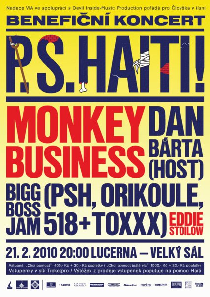Benefiční koncert P.S. Haiti