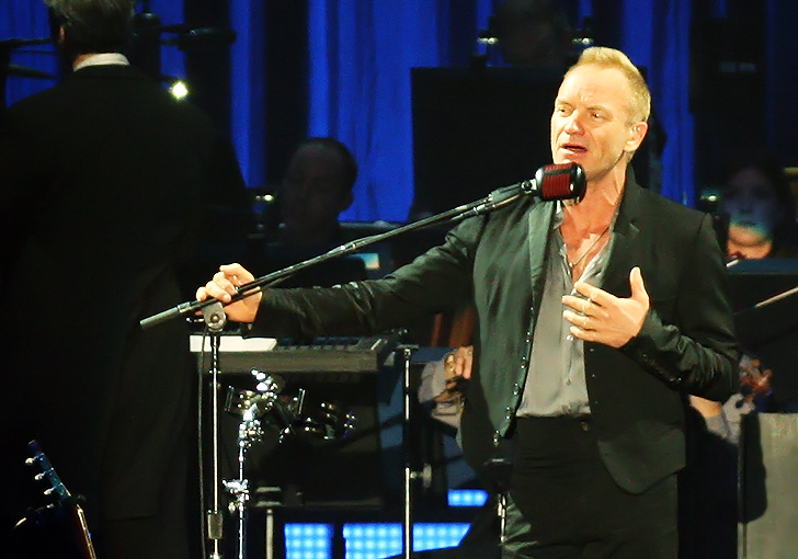 Sting v O2 Areně