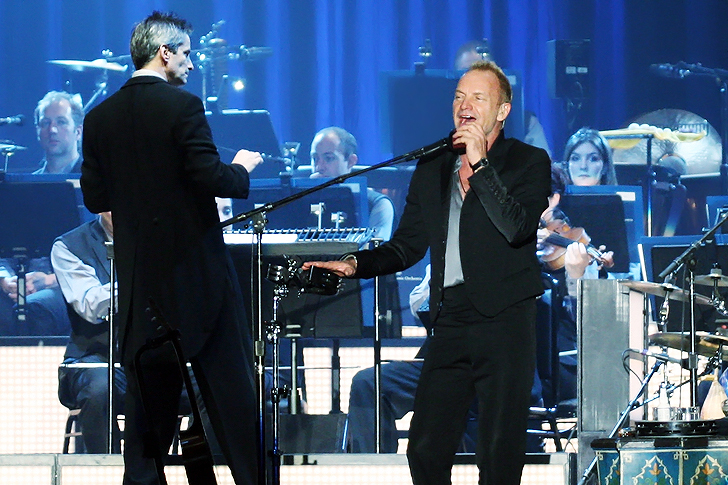 Sting v O2 Areně