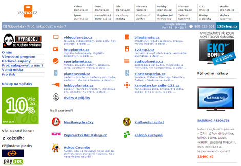 123shop.cz: nakupování jedna radost