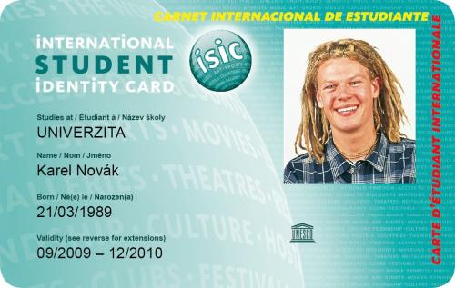 Užijte si zimní slevy s kartou ISIC