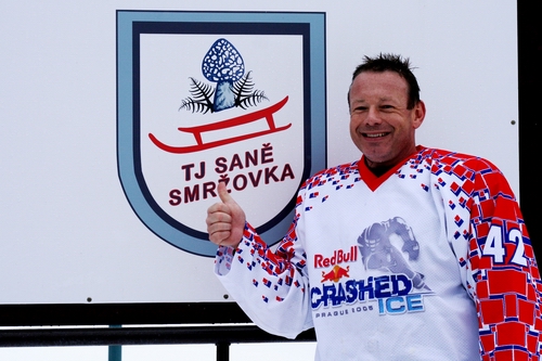 Michal Dvořák projede ledové koryto