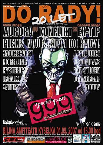 Punkoví Do řady! oslaví dvacítku