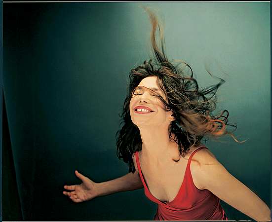 Femme fatal Jane Birkin v Praze