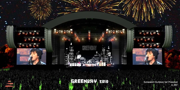 Green Day si přivezou pračky i činky