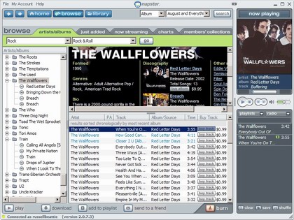 Napster nabízí skladby bez DRM
