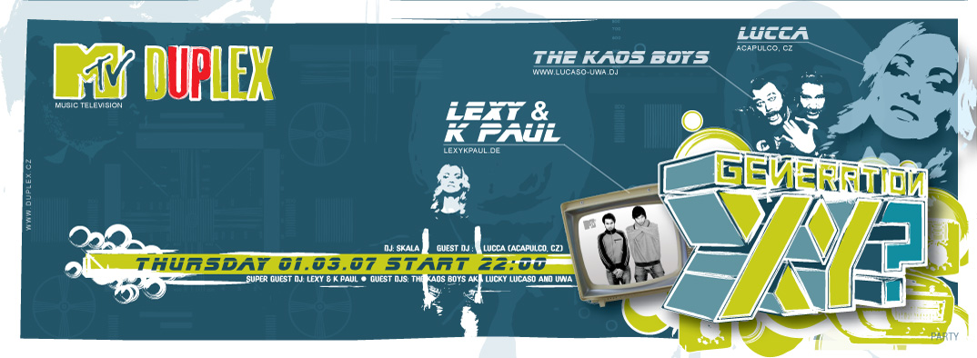 MTV Party v Duplexu