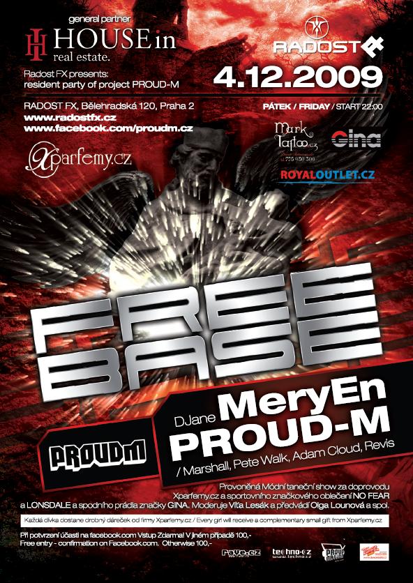 Další Free Base party již tento pátek