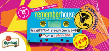 Výroční Remember House již zítra