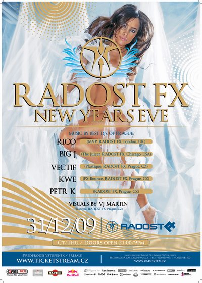 Oslavte Silvestr v Radosti FX!