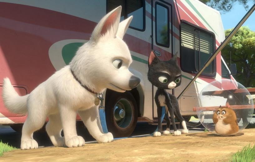 Do kin míří animovaný pes Bolt