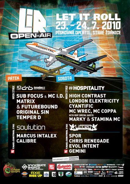 Let It Roll má téměř kompletní line-up