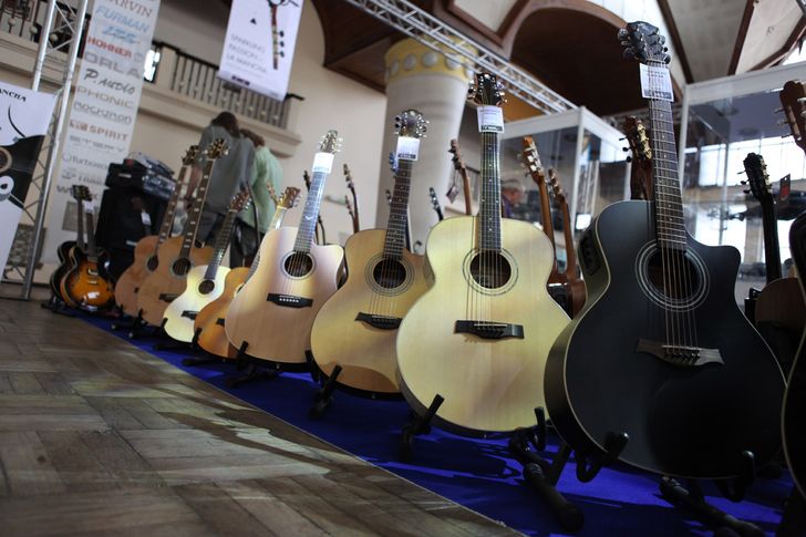Veletrh Muzika opět ovládly kytary