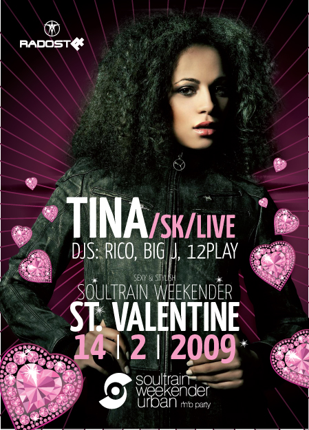 Oslavte Valentýna s Tinou