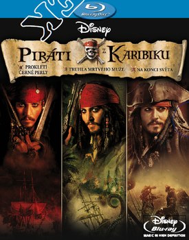 Piráti z Karibiku Trilogie na Blu-Ray