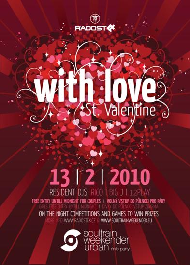 Valentýnská párty v Radosti