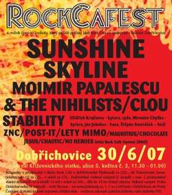 RockCafest Dobřichovice: Sunshine Reggae