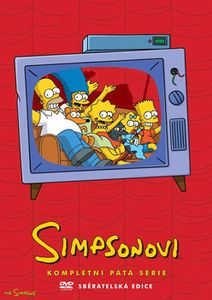 Simpsonovi - kompletní 5. sezóna na DVD