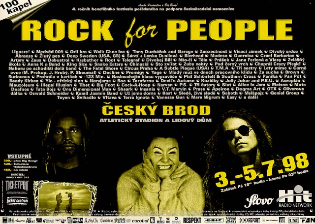 LIVE: Jak vypadal Rock for People před 15 lety?