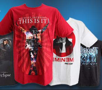 CD, DVD, trička, čepice a další hudební merch za super ceny!