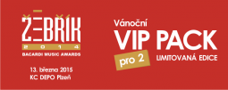 Hudební ceny Žebřík – VIP pack