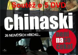 Soutěž o 5 DVD Chinaski live