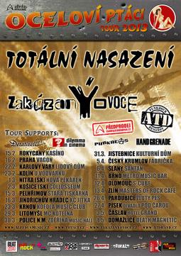 Totální nasazení + Zakázaný ovoce tour